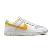 Nike Vårblom Dunk Low White, Dam