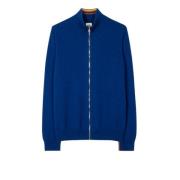 Paul Smith Koboltblå Kasmir Cardigan Blue, Herr