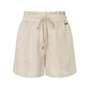 Pepe Jeans Short Shorts Beige, Dam