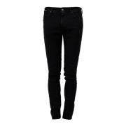 Pepe Jeans Slim-fit Jeans med MID Waist Black, Herr