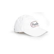 Pepe Jeans Stel Brätte Baseballkeps White, Dam