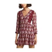 Pepe Jeans Short Dresses Red, Dam