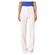 Pinko Wide Trousers Pink, Dam