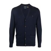 Polo Ralph Lauren Blåa Sweaters Blue, Herr