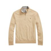 Polo Ralph Lauren Mjuk halvzip tröja Beige, Herr