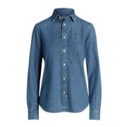 Polo Ralph Lauren Ralph Lauren Denim Skjorta Blue, Dam