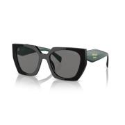 Prada Stiliga solglasögon för kvinnor Green, Dam