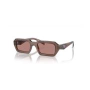 Prada Stiliga A12S Solglasögon Brown, Unisex