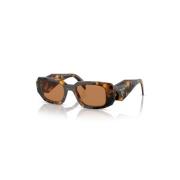 Prada PR 17Ws Vau2Z1 Solglasögon Brown, Dam