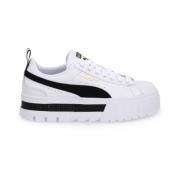 Puma Klassisk Lädersneaker White, Dam