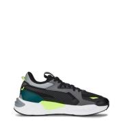 Puma Modernt Unisex Sneakers med Syntetiskt och Textilt Överdel Black,...