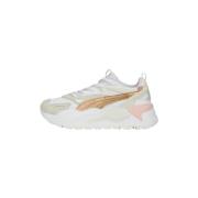 Puma Metallic Rs-X Effekt Sneakers White, Dam