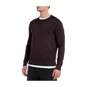 Replay Regular Fit Plum Skjorta Purple, Herr