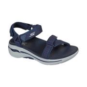 Skechers Platta Sandalerer Blue, Dam