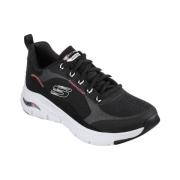 Skechers Arch Fit Lätt Stödjande Sneakers Black, Dam