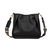 Stella McCartney Stella Logo Shoulder Väska Black, Dam