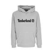 Timberland Logo Hoodtröjor Gray, Herr