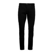 Tom Ford Uppgradera dina svarta slim-fit jeans Black, Herr