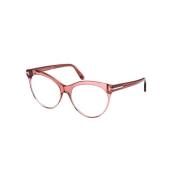 Tom Ford Ft5827-B 072 Glasögon, Blank Rosa Båge Pink, Dam