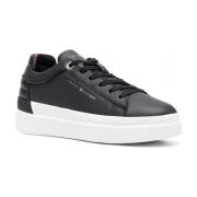 Tommy Hilfiger Feminin upphöjd sneaker Black, Dam