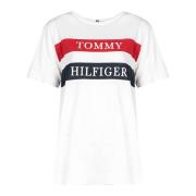 Tommy Hilfiger T-shirt med korta ärmar White, Dam