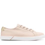 Tommy Hilfiger Rosa Bomull Sneakers för Kvinnor Pink, Dam