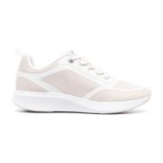 Tommy Hilfiger Vita Polyester Sneakers för Kvinnor White, Dam