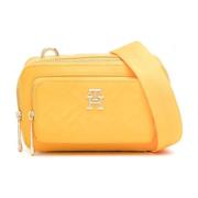 Tommy Hilfiger ikonisk kameraväska mono Yellow, Dam