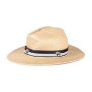 Tommy Hilfiger ikoniska prep fedora hattar Beige, Dam