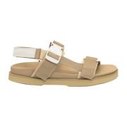 Tommy Hilfiger Platta Sandalerer Beige, Herr