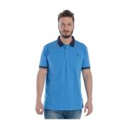 Trussardi Polo Shirts Blue, Herr