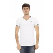 Trussardi T-Shirts White, Herr