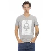 Trussardi T-Shirts Gray, Herr