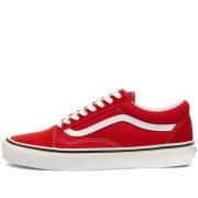 Vans Röda Låga Tygskor Red, Herr