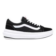 Vans Klassiska Svarta Vita Sneakers Black, Dam