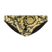 Versace Barocco Print Badbyxor Yellow, Herr