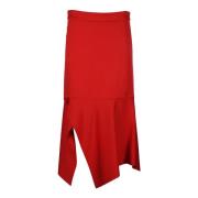 Victoria Beckham Elegant Röd Pennkjol Red, Dam