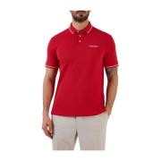 Armani Exchange Basic Polo Shirt Red, Herr