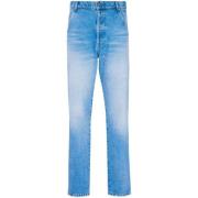 Balmain Slim Fit Denim Jeans Blue, Herr