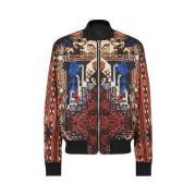 Balmain Reversibel Multifärgad Nylonbomberjacka Multicolor, Herr