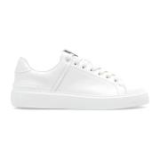 Balmain Lädersneakers White, Dam