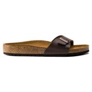 Birkenstock Klassisk Madrid Sandal Brown, Dam