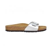 Birkenstock Madrid Birko-Flor Sandaler Gray, Dam