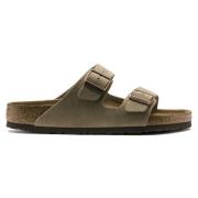 Birkenstock Sandals Arizona Soft Footbed Beige, Dam