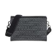 Dolce & Gabbana Cross Body Bags Black, Herr