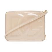 Dolce & Gabbana Axelväska DG Logo Medium Beige, Dam