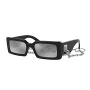 Dolce & Gabbana Dg4416 501/6G Solglasögon med Kedja Black, Dam