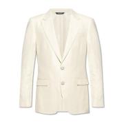 Dolce & Gabbana Blazer med spetsiga slag Beige, Herr