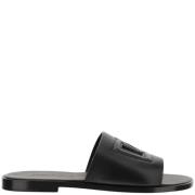 Dolce & Gabbana Svarta sandaler Black, Herr