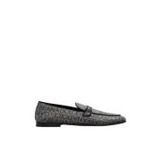 Dolce & Gabbana Loafers med monogram Gray, Herr